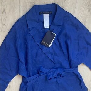 ✨Marina Rinaldi 100% Linen Blouse✨